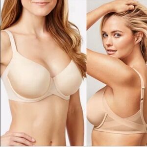 WACOAL Bra Ultimate Side Smoother Contour UnderWire T-Shirt 853281 Nude 32G